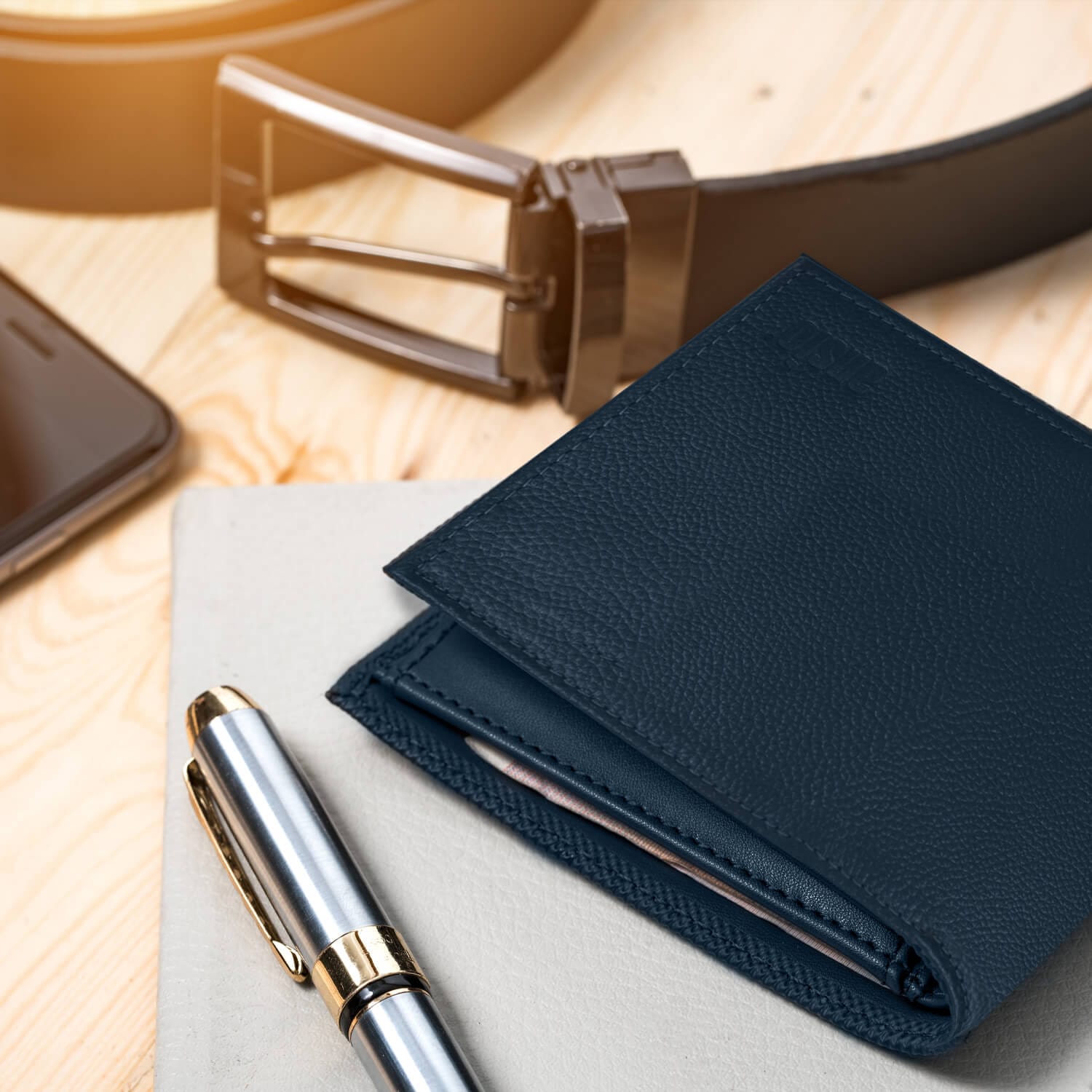 ANSIO Pure Leather Men's wallet Onezeros.in
