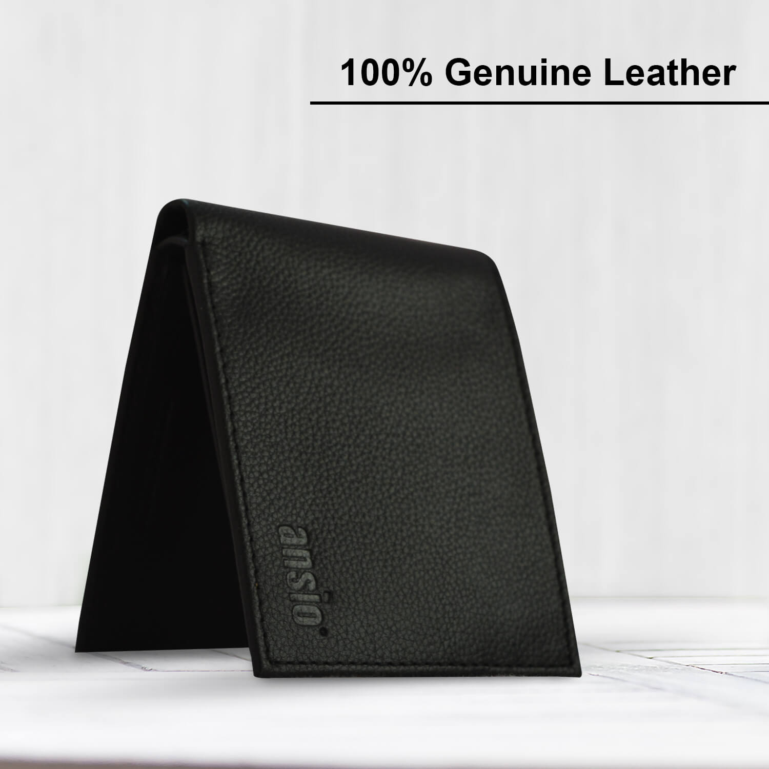 ANSIO Pure Leather Men's wallet Onezeros.in