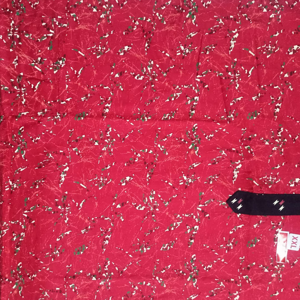 Beauty Red with gold speckles Pattern Nighty Onezeros.in
