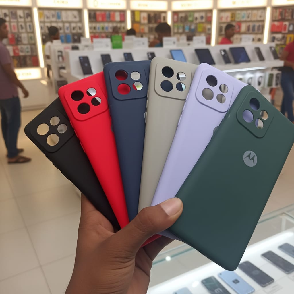 Brand Logo Phone Case For Moto Edge 40 Pro Back Cover Onezeros.in
