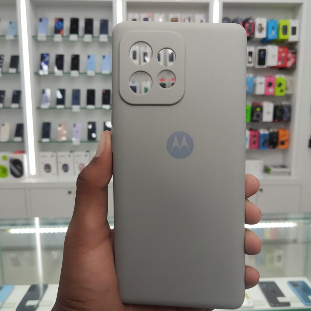 Brand Logo Phone Case For Moto Edge 40 Pro Back Cover Onezeros.in