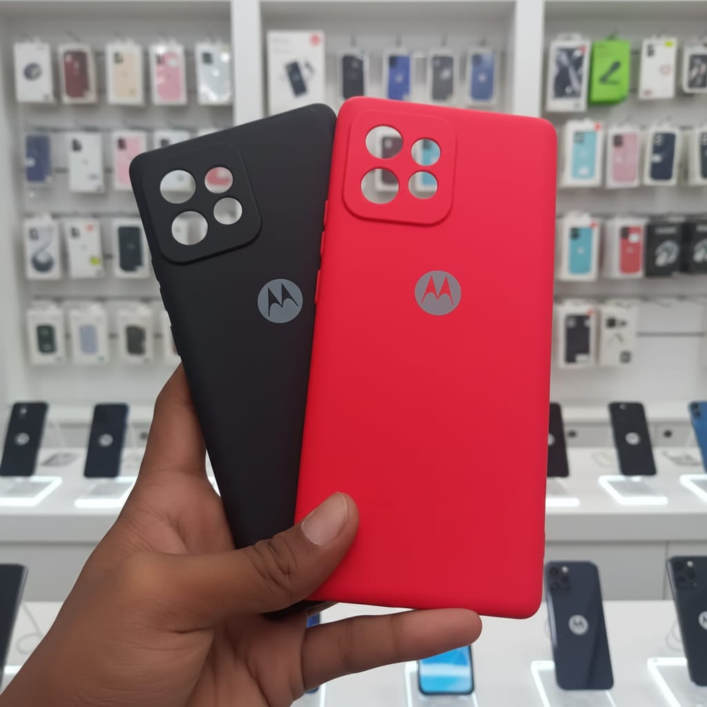 Brand Logo Phone Case For Moto Edge 40 Pro Back Cover Onezeros.in