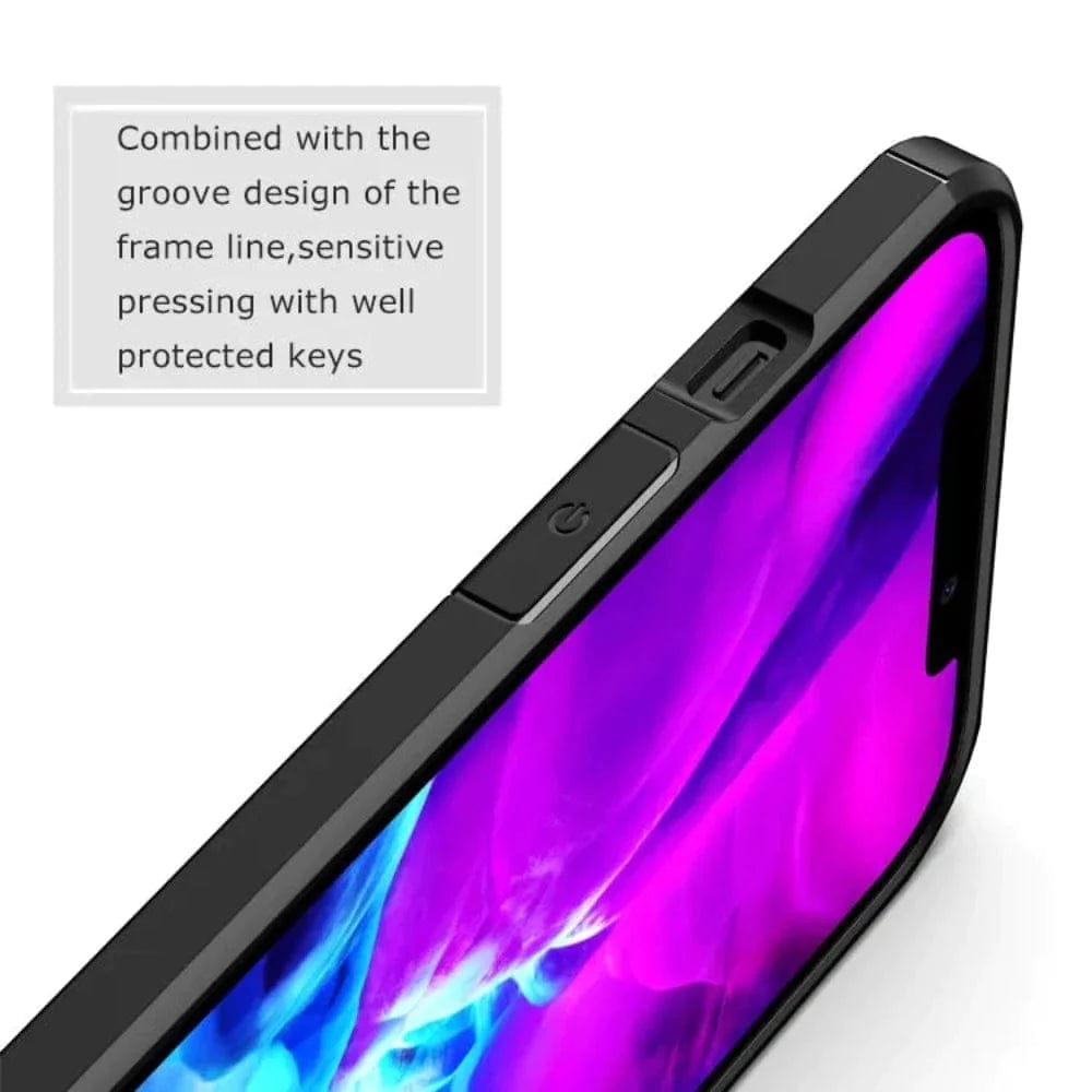 Carbon Fiber Design Phone Case for iPhone 11 Pro Mobile Back Cover Black Onezeros.in