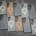 Carbon Fiber Megsafe Design Phone Case for Vivo T2 Pro Back Cover