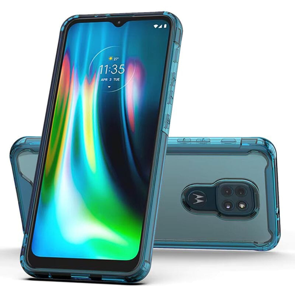 Clear Transparent Mobile Cover for Moto G9 Onezeros.in