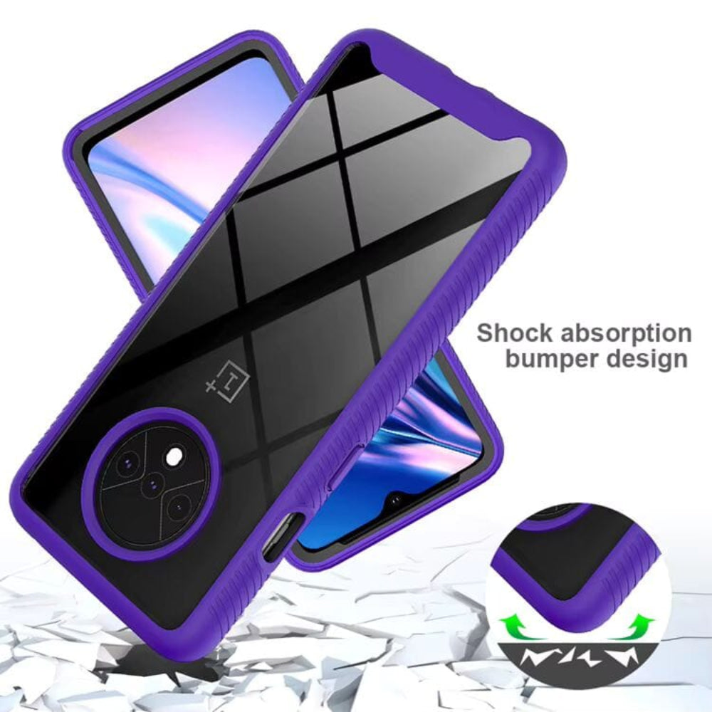 Clear Transparent Mobile Cover for OnePlus 7T Onezeros.in
