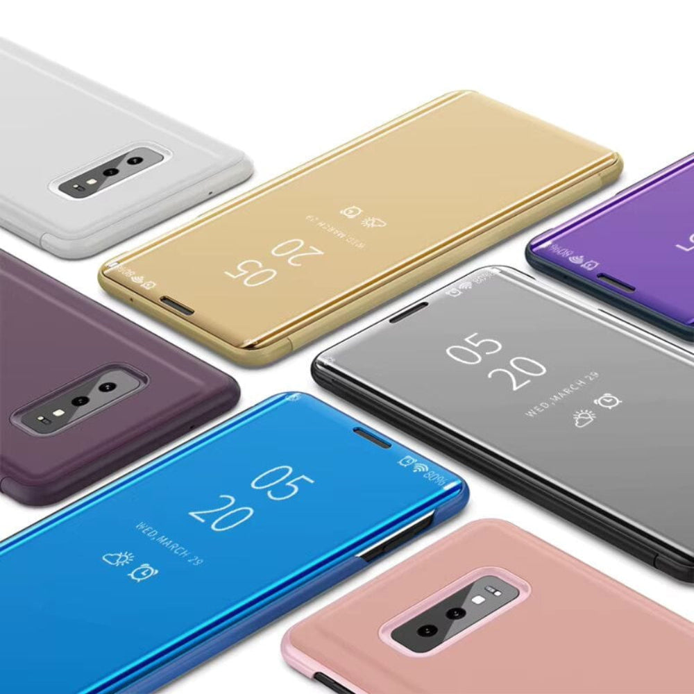 Clear View Standing Flip Cover For Vivo Y95 Onezeros.in