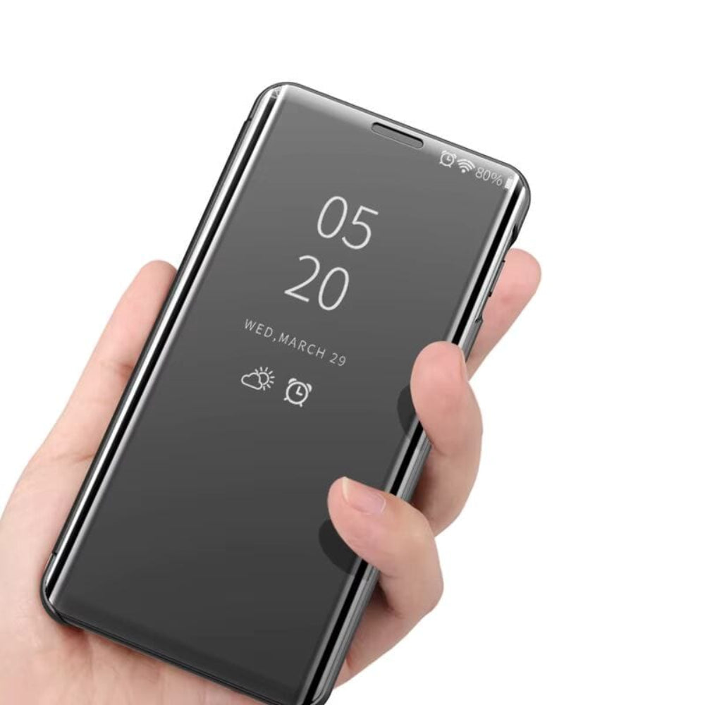 Clear View Standing Flip Cover For Vivo Y95 Onezeros.in