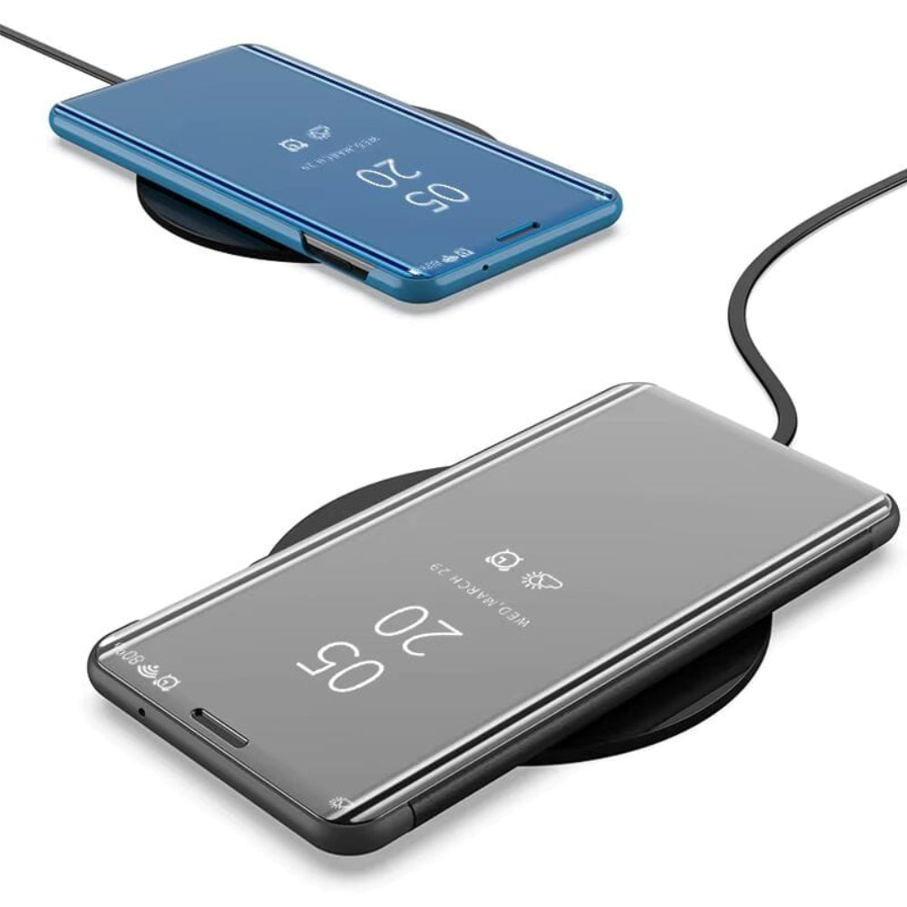 Clear View Standing Flip Cover For Vivo Y95 Onezeros.in
