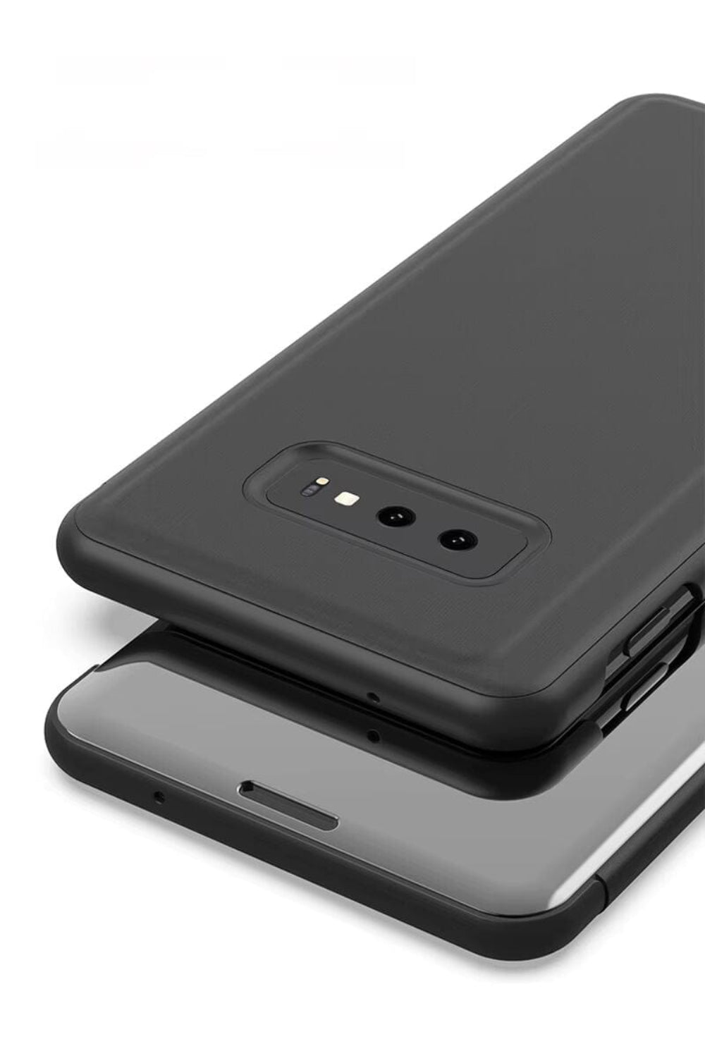 Clear View Standing Flip Cover For Vivo Y95 Onezeros.in