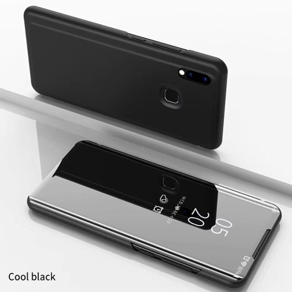 Clear View Standing Flip Cover For Vivo Y95 Onezeros.in