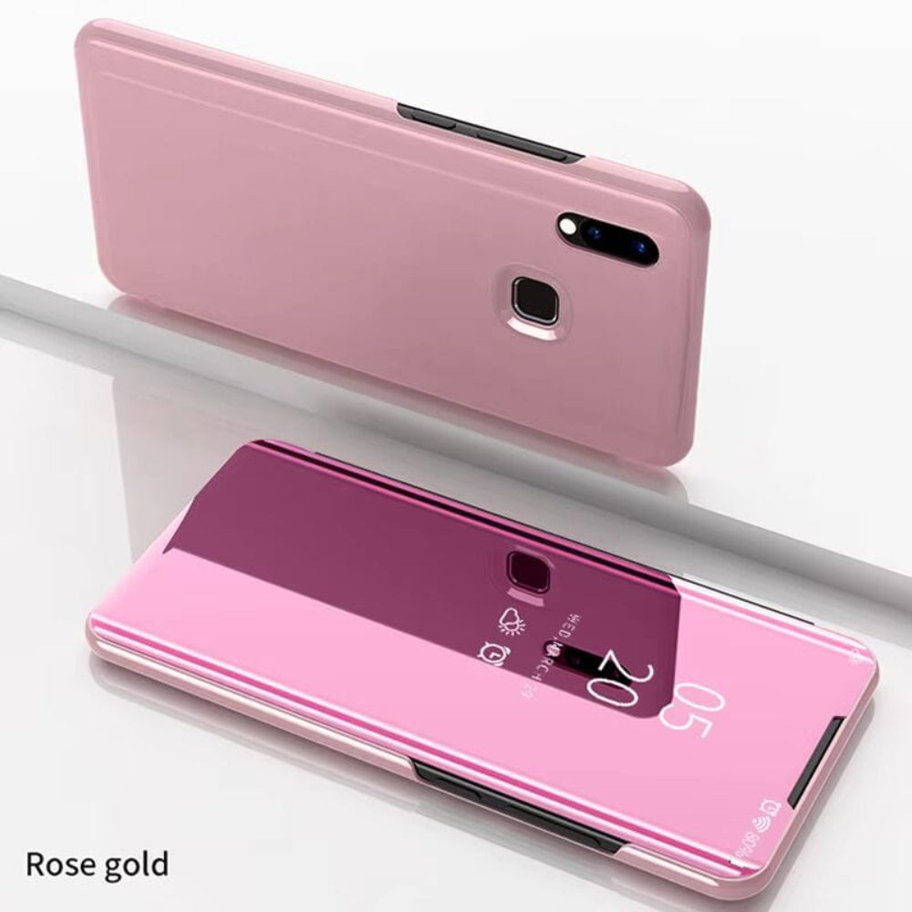 Clear View Standing Flip Cover For Vivo Y95 Onezeros.in