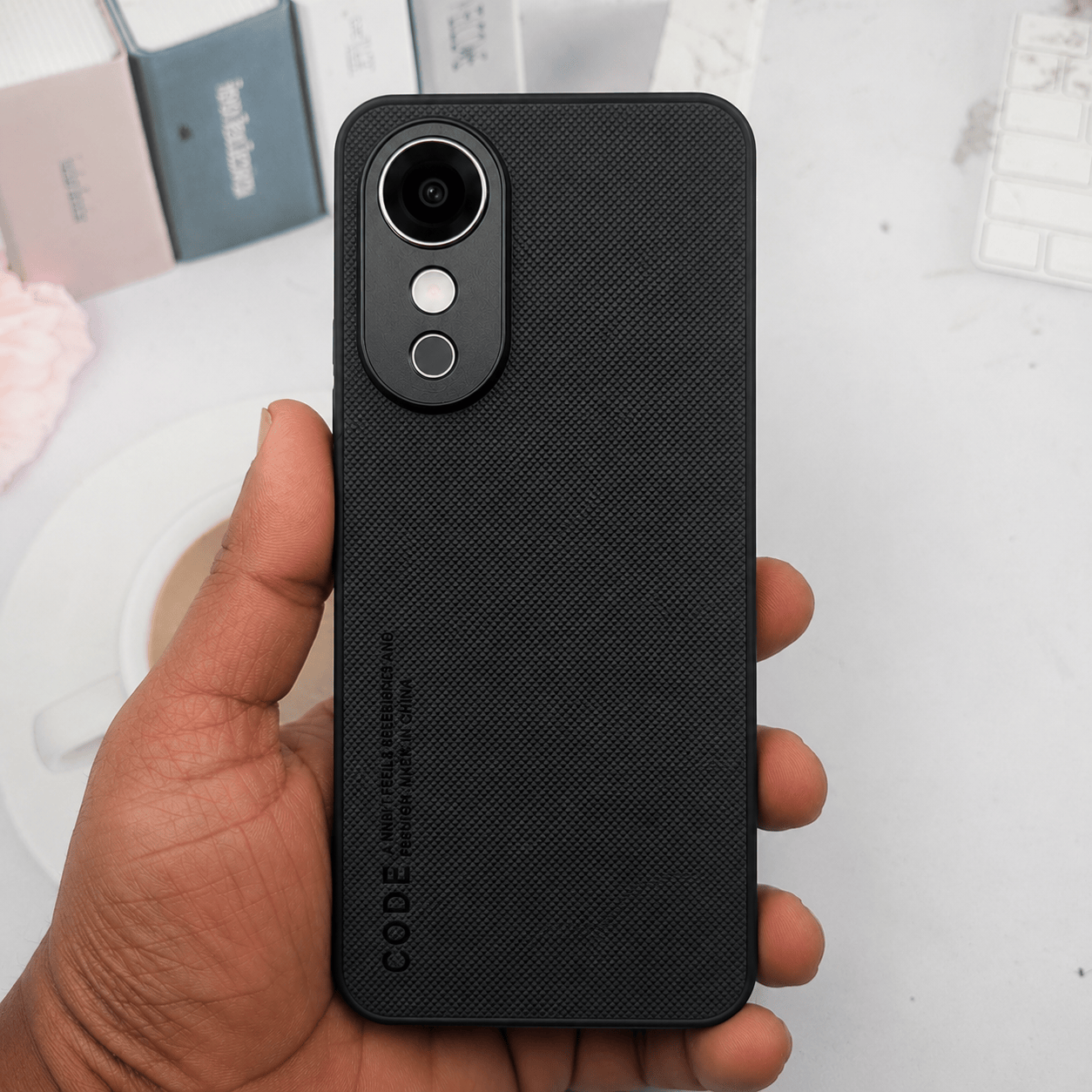 CODE Logo Phone Case for OPPO A78 4G Mobile Cover Onezeros.in