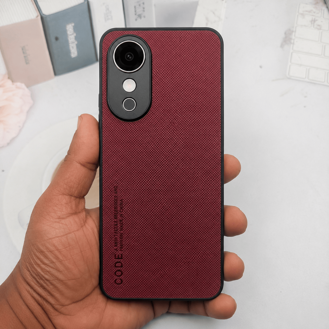 CODE Logo Phone Case for OPPO A78 4G Mobile Cover Onezeros.in