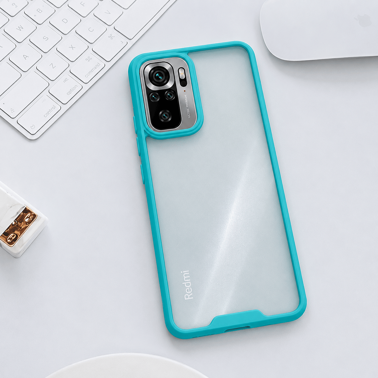Electroplating Camera Frame Cell Phone Case for Redmi Note 10s Back Cover Onezeros.in