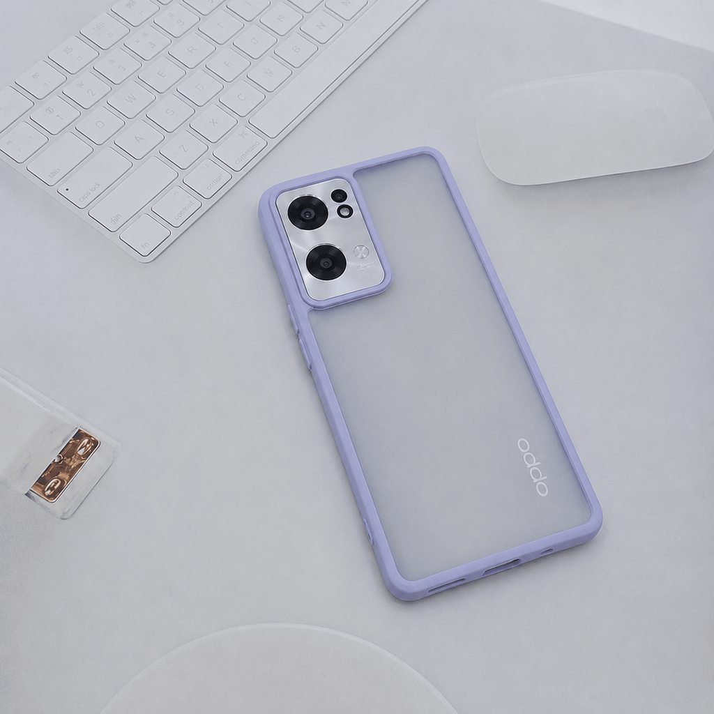 Electroplating Camera Frame Cell Phone Case for Reno 7 Pro 5G Back Cover Onezeros.in
