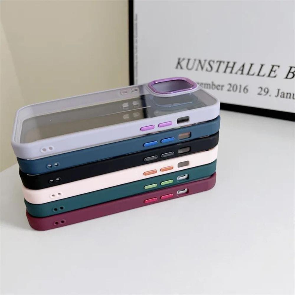 Electroplating Camera Frame Cell Phone Case for Samsung A53 5G Back Cover Onezeros.in