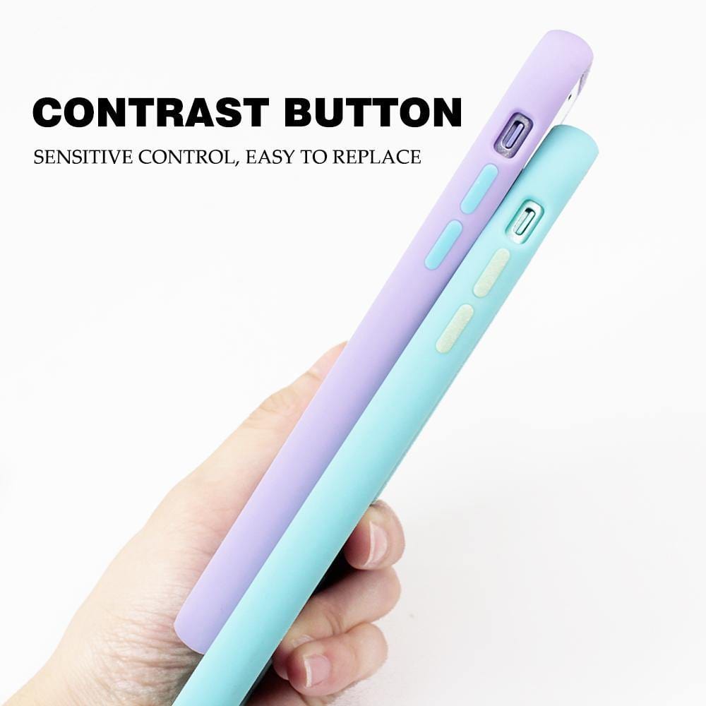 Frosted Smoke Cover for iQOO Z3 Camera Protection Phone Case Onezeros.in