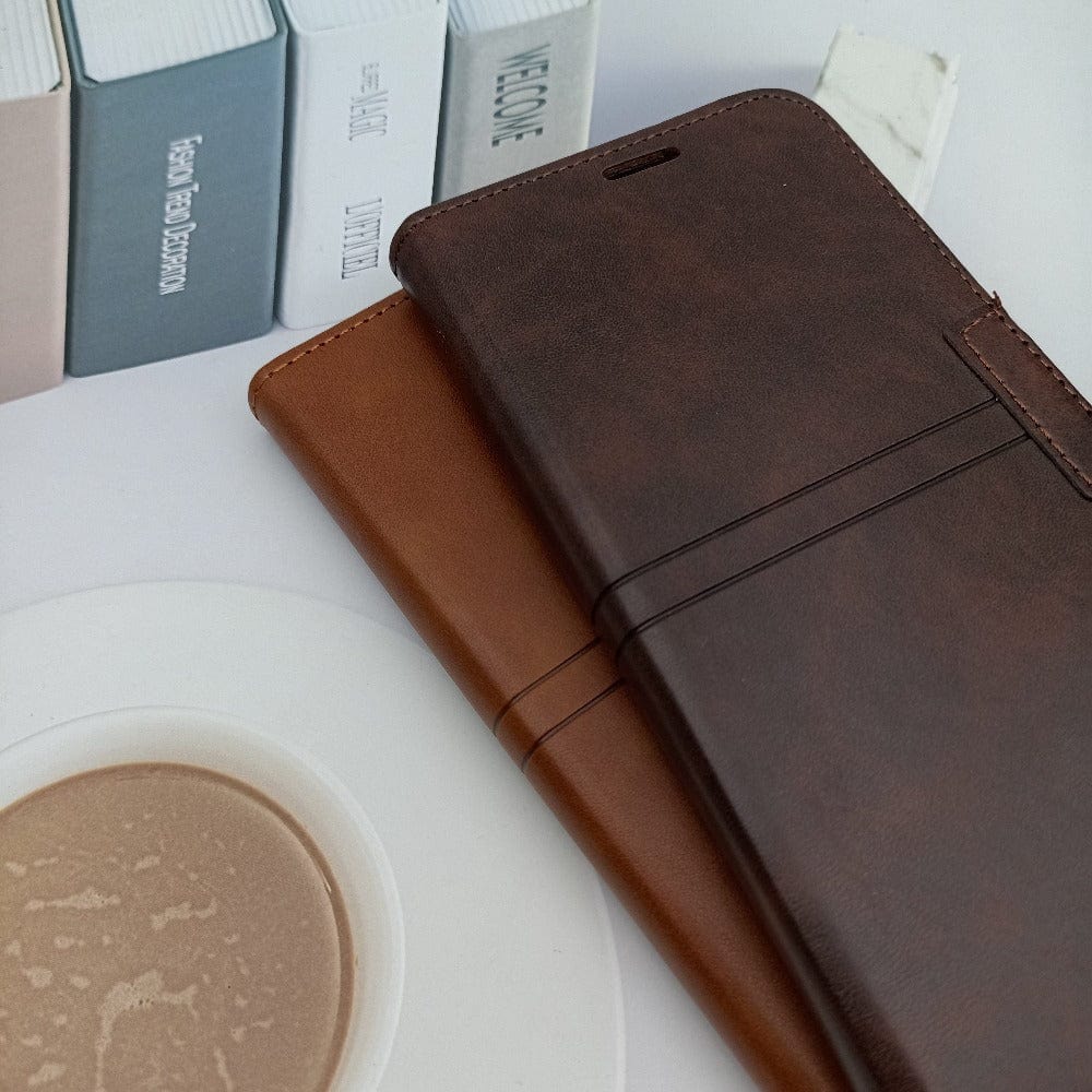 Hi Case Life Style Leather flip Cover for OPPO A17 Phone Case Onezeros.in