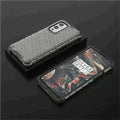 Honeycomb Design Phone Case for Redmi Note 10 Pro Grey Onezeros.in