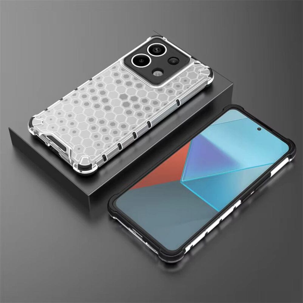 Honeycomb Design Phone Case for Redmi Note 13 5G Back Cover Onezeros.in
