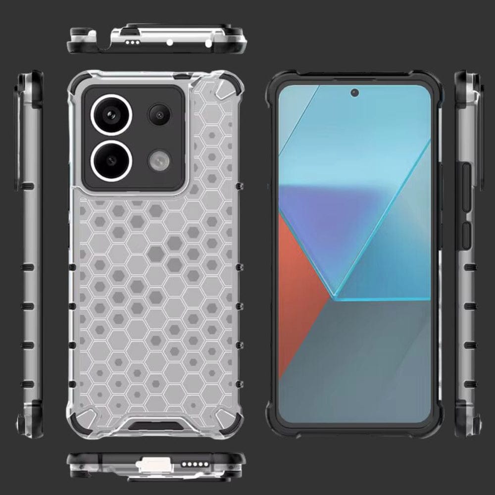 Honeycomb Design Phone Case for Redmi Note 13 Pro 5G Back Cover Onezeros.in