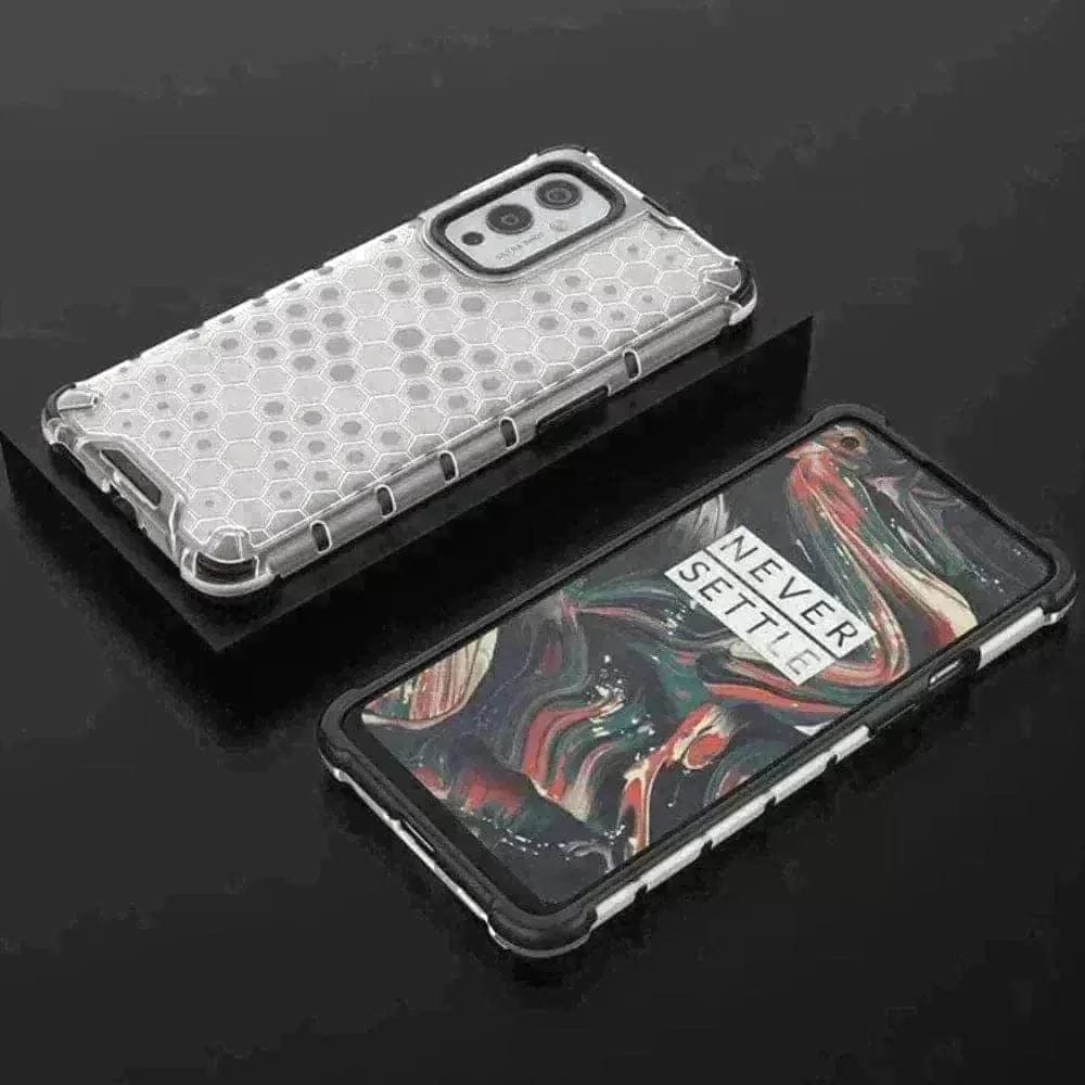 Honeycomb Design Phone Case for Redmi Note 13 Pro Plus 5G White Onezeros.in