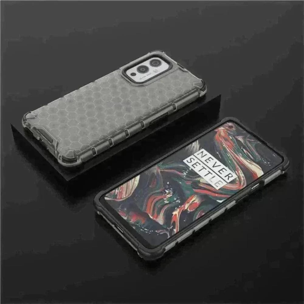 Honeycomb Design Phone Case for OPPO Reno 10 Pro Grey Onezeros.in