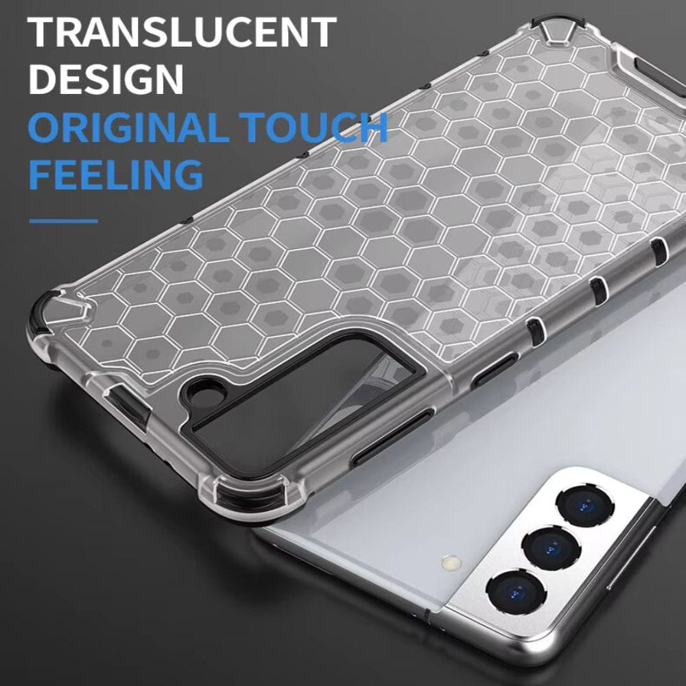 Honeycomb Design Phone Case for Samsung Galaxy S21 FE Back Cover Onezeros.in