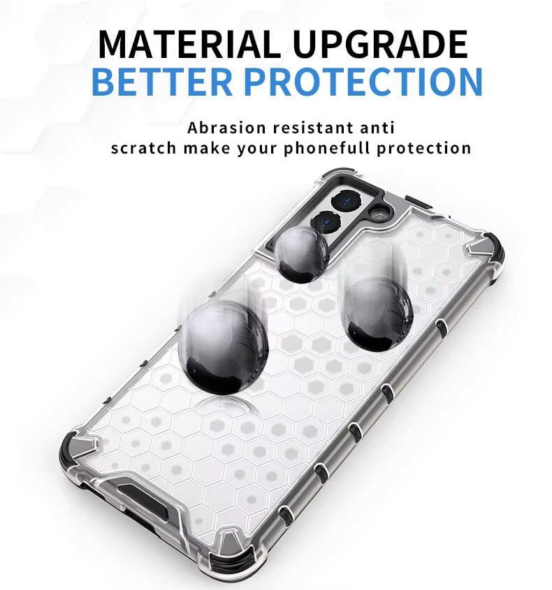 Honeycomb Design Phone Case for Samsung Galaxy S21 FE Back Cover Onezeros.in