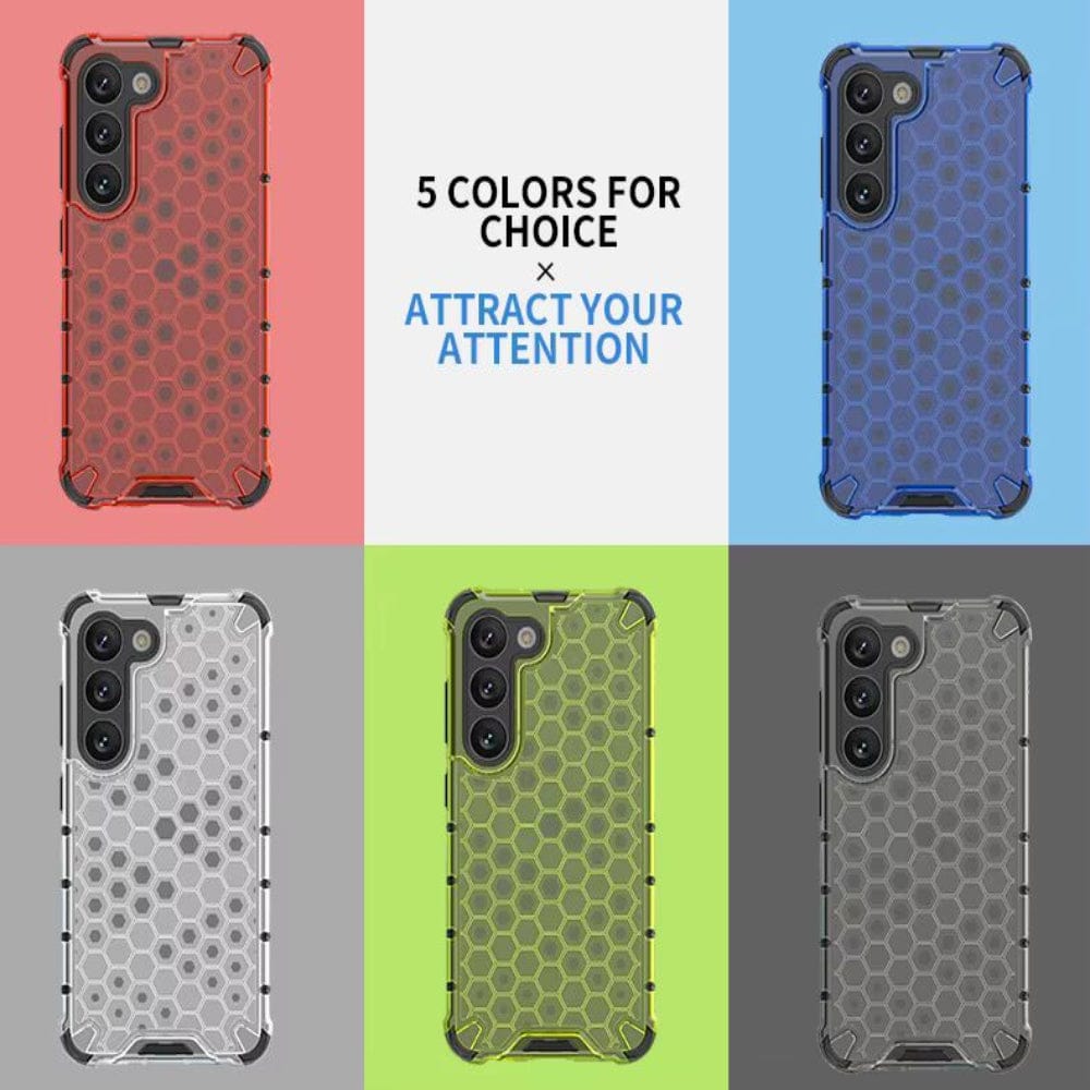 Honeycomb Design Phone Case for Samsung Galaxy S23 Back Cover Onezeros.in
