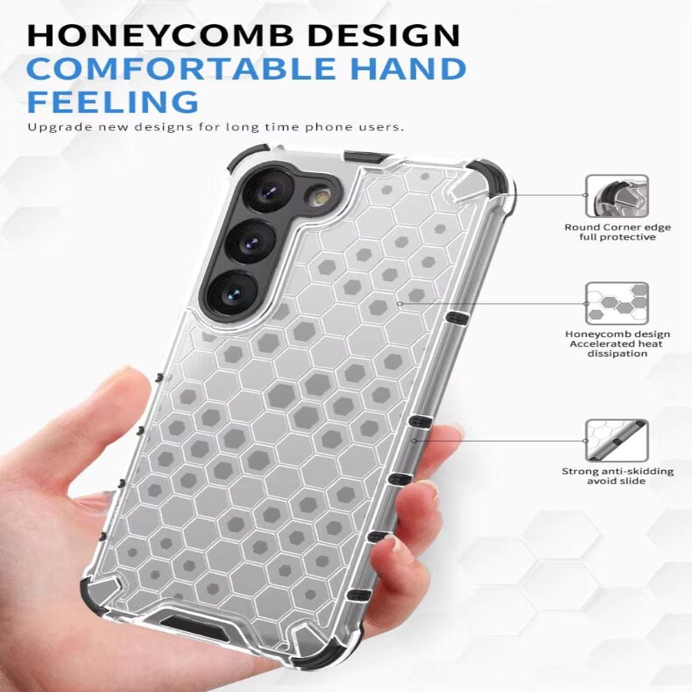 Honeycomb Design Phone Case for Samsung Galaxy S23 Back Cover Onezeros.in