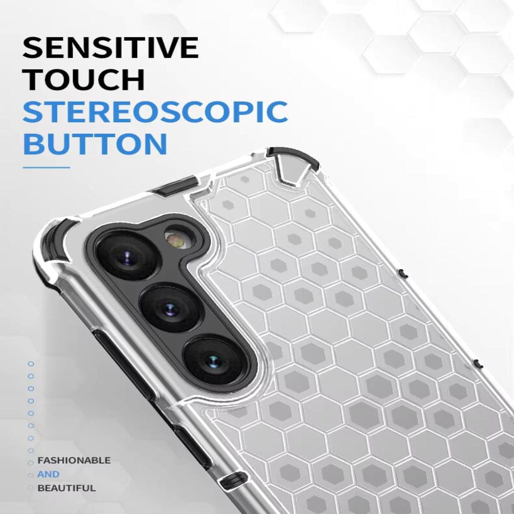 Honeycomb Design Phone Case for Samsung Galaxy S23 Back Cover Onezeros.in