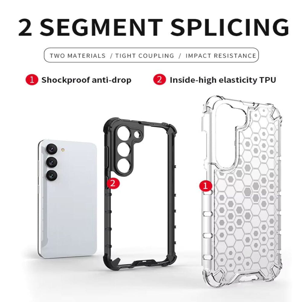 Honeycomb Design Phone Case for Samsung Galaxy S23 Back Cover Onezeros.in