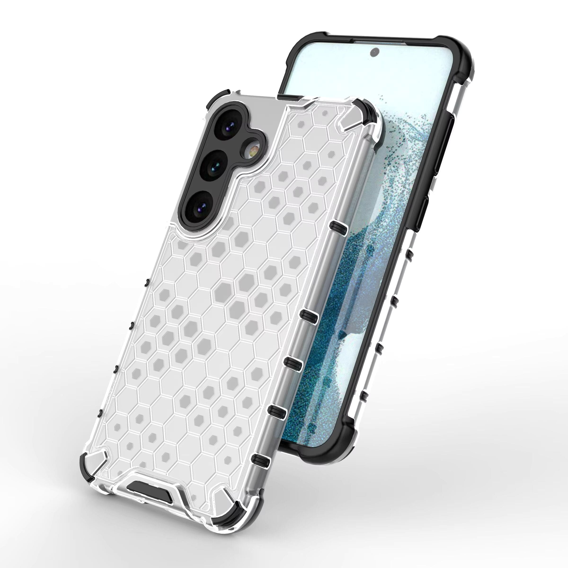 Honeycomb Design Phone Case for Samsung Galaxy S23 FE Back Cover Onezeros.in