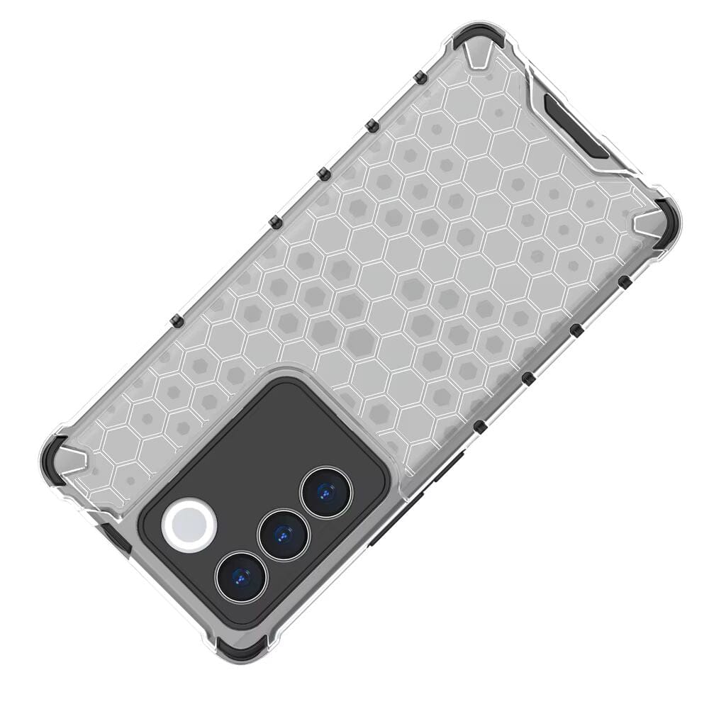 Honeycomb Design Phone Case for Vivo V27/V27 Pro Back Cover Onezeros.in