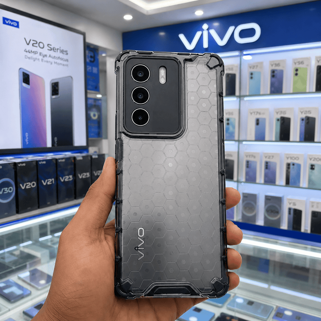 Honeycomb Design Phone Case for Vivo V29/V29 Pro Back Cover Onezeros.in