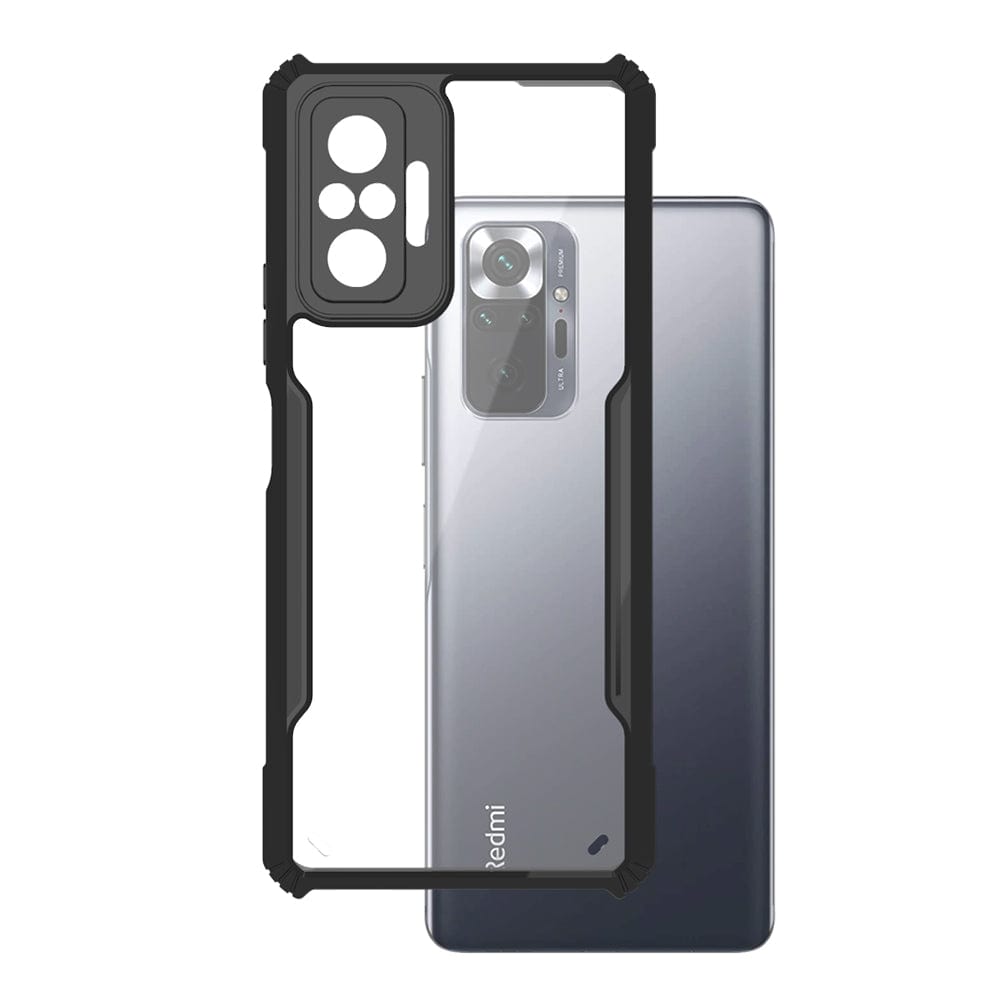 Hybrid Slim Transparent Phone Case For Redmi Note 10 Pro Back Cover Onezeros.in