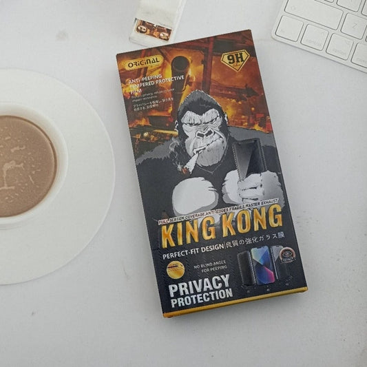 King Kong Privacy Tempered Glass for iPhone 13 Pro Max Screen Protector Pack of 2 Onezeros.in