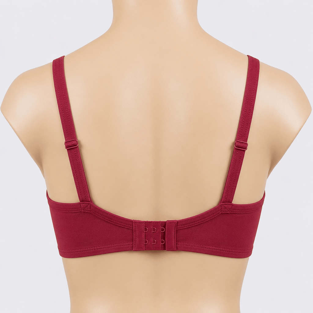 Knox Cotton Round Stitch Bra (Pack of 6) | Soft Non-Padded Cotton Bra for Women Onezeros.in