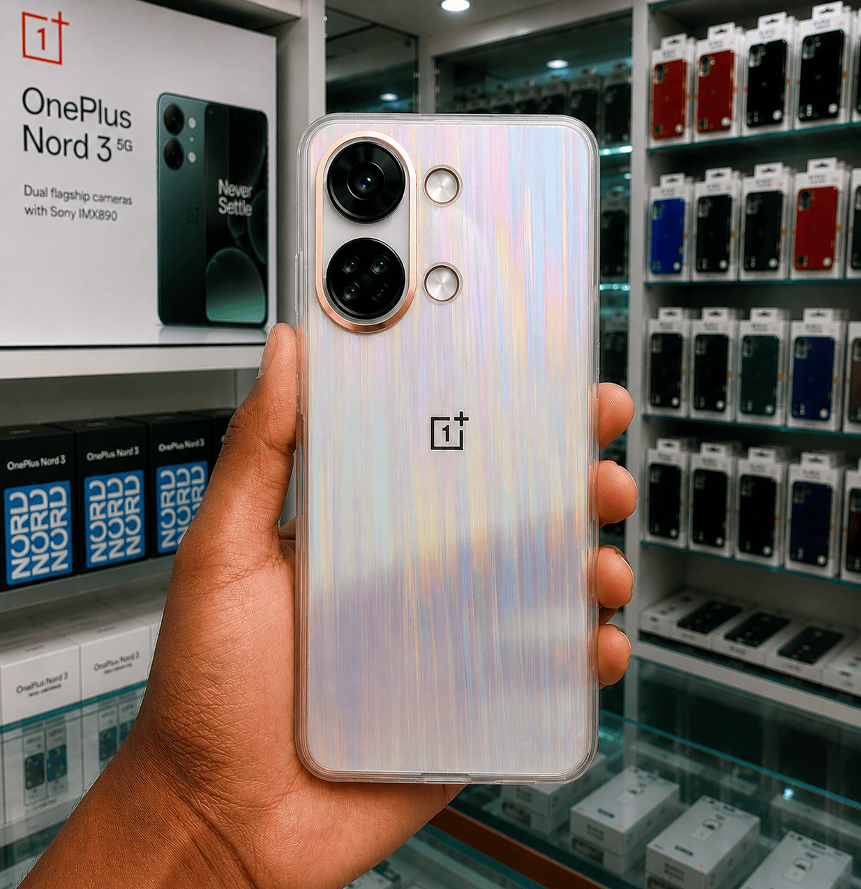 Marble Design Phone Case for OnePlus Nord 3 5G Mixed Color Onezeros.in