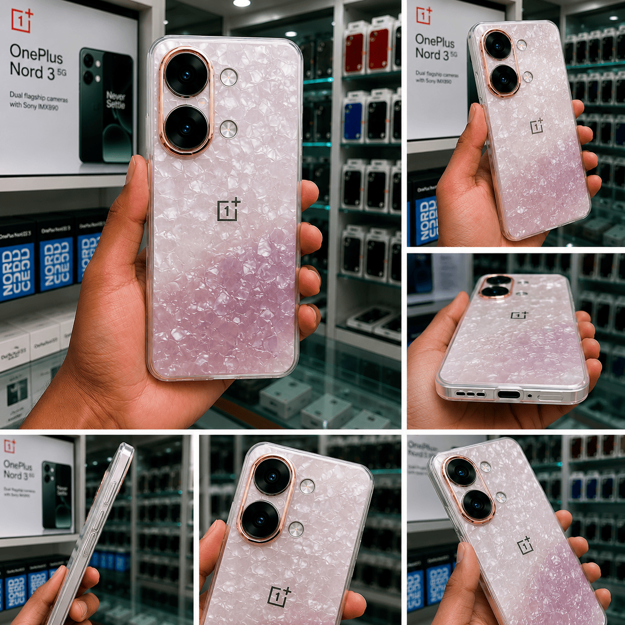 Marble Design Phone Case for OnePlus Nord CE 3 5G Onezeros.in