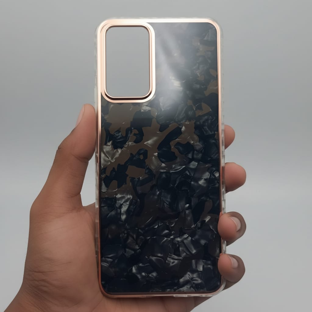 Marble Pattern Back Cover For Vivo V20 Phone Case With Pop Up Holder Onezeros.in