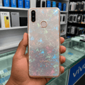 Marble Pattern Back Cover For Vivo Y12 Phone Case With Pop Up Holder Mixed Onezeros.in