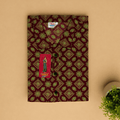 Maroon Printed Cotton Nighty for Women | Soft & Comfortable Daily Wear XL OneZeros