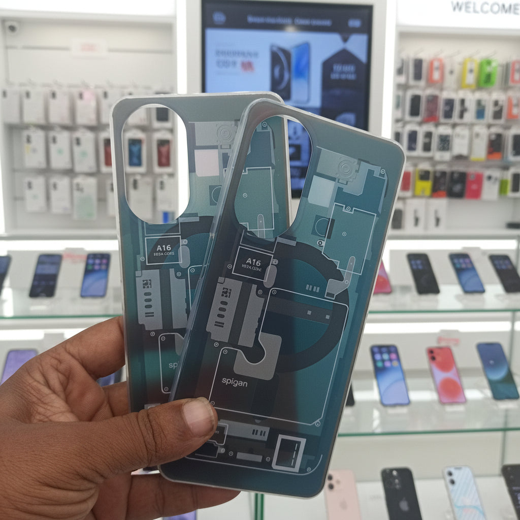 Mechanical Glaze Print Phone Case for OPPO F23 5G Mobile Cover Onezeros.in