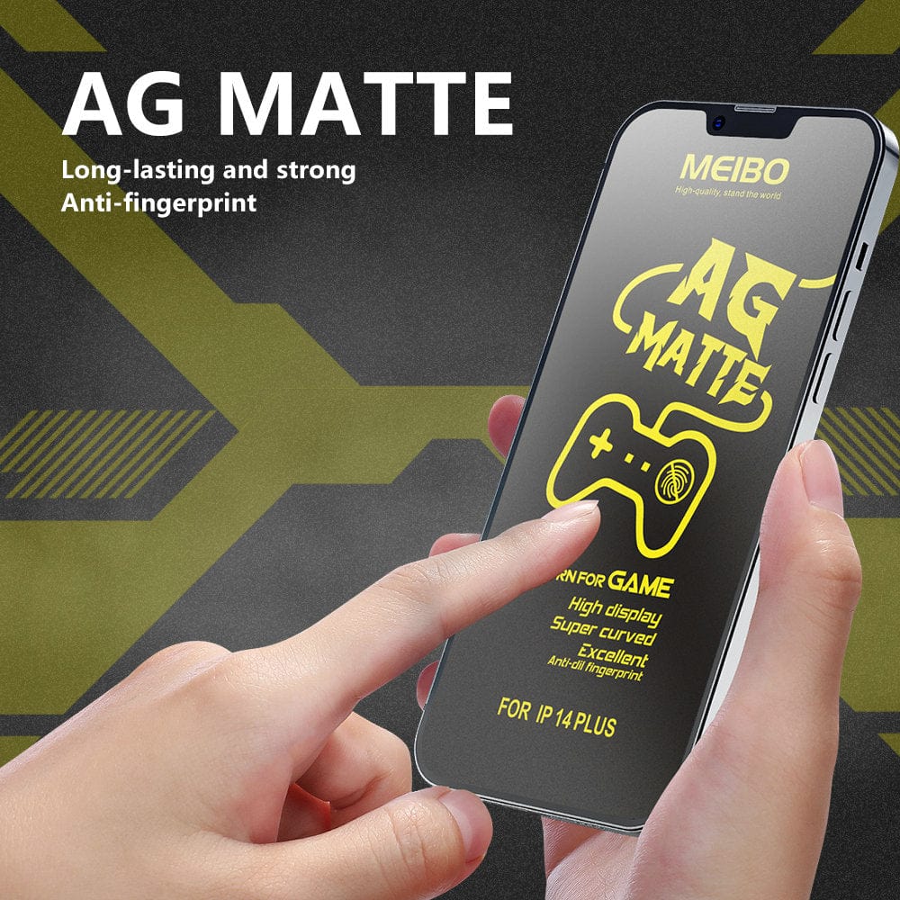 MEIBO AG Matte Tempered Glass for Redmi 13c Screen Protectors (Pack of 2) Onezeros.in