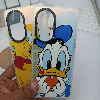 Micky Mouse Cartoon Print Phone Cover for Reno 8T Case Onezeros.in
