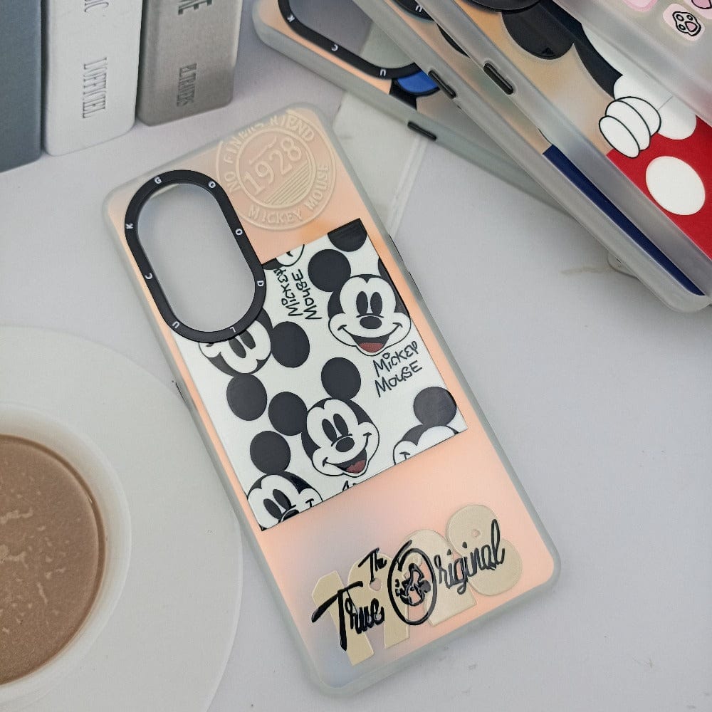 Micky Mouse Cartoon Print Phone Cover for Reno 8T Case 5 Onezeros.in