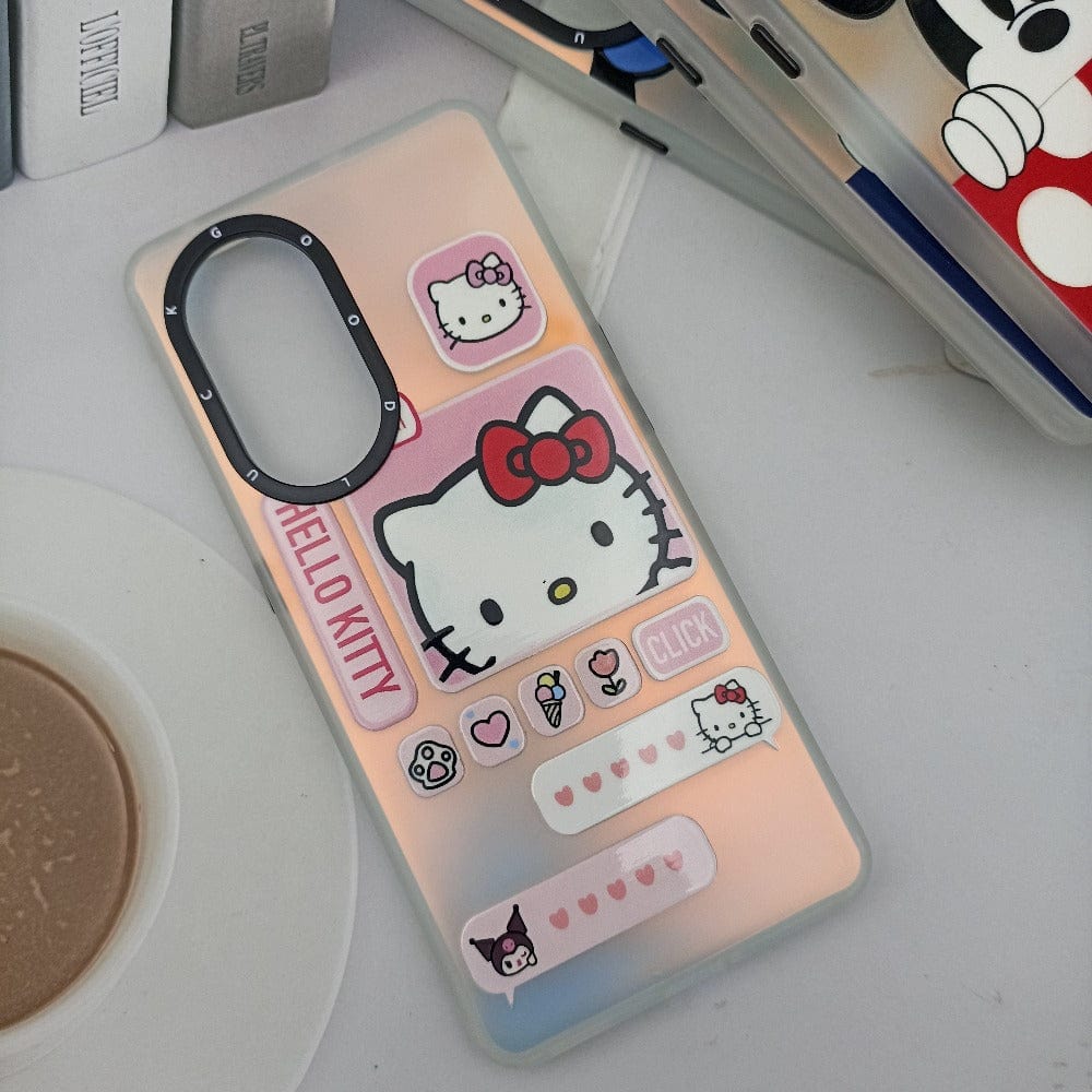 Micky Mouse Cartoon Print Phone Cover for Reno 8T Case 6 Onezeros.in